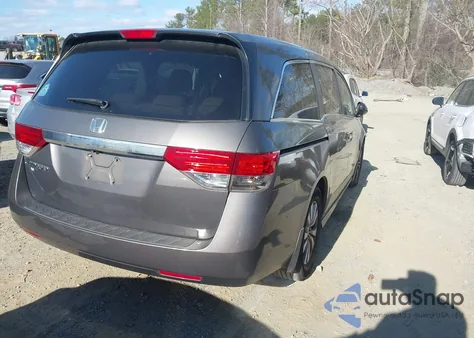 2014 Honda Odyssey Ex z USA, uszkodzony, nr VIN 5FNRL5H41EB037151
